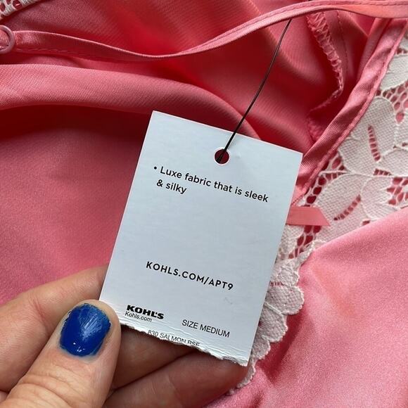 NWT Apt. 9 matching chemise and robe set - Picture 8 of 8